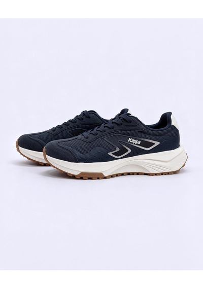Kappa Correia Erkek Dark Tone Sneaker Lacivert - Beyaz