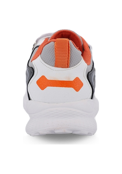 Slazenger KAORU KTN Çocuk Cırt Cırtlı Gri / Turuncu Günlük Spor Ayakkabısı