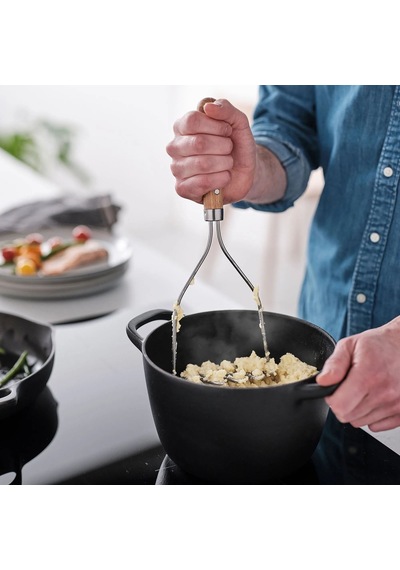 Ikea Vardagen Patates Ezici 30 Cm Krom Açık Bej