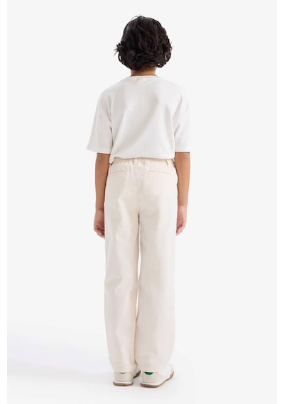 Defacto Gabardin Pantolon Erkek Çocuk G6740a826sper105 Ekru-er105