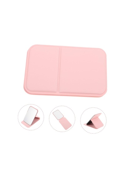 Taşınabilir Katlanabilir Kılıflı Mini Makyaj Aynası Masaüstü&çanta&cep Boy Kompakt Seyahat Aynası