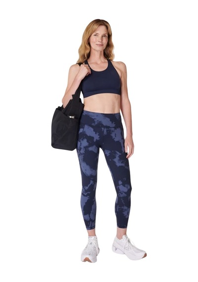 Sweaty Betty Sweaty Betty Power Workout Leggings Kadın Mavi Koşu Tayt 5112 Çok Renkli