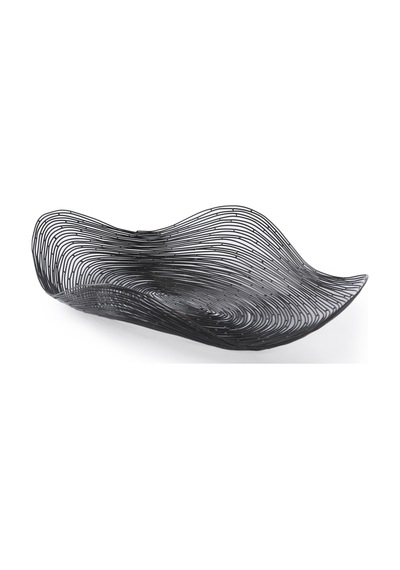 Yargıcı Metal Asimetrik Formlu Sepet 42x29x9 Cm 26knha1050n St
