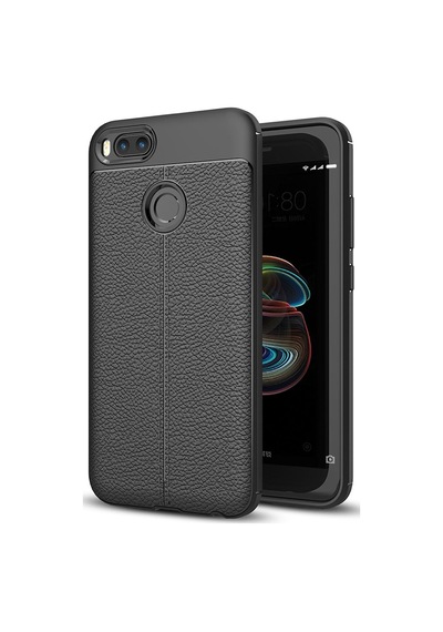 Xiaomi Mi 5X Mi A1 Kilif Deri Görünümlü Korumali Niss Silikon 392712325