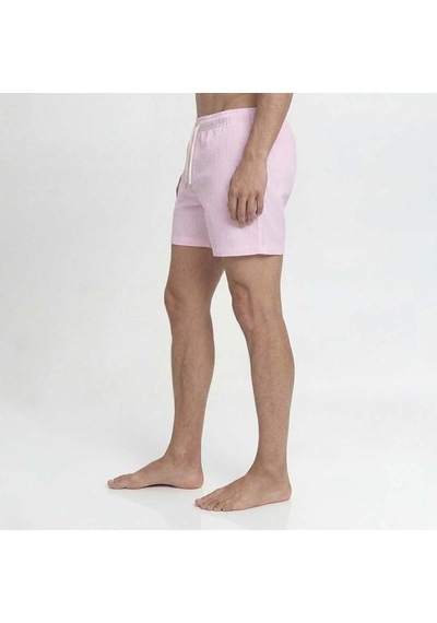 Jack & Jones Jack Jones Şort Mayo Maui Ocean Seersucker Pembe