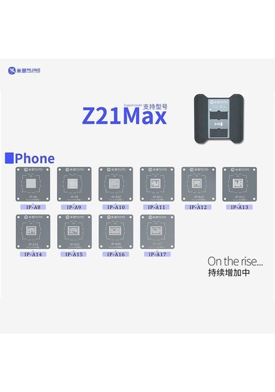 Mijing Z21 Max Cpu Çip Bga Şablon Platform Seti