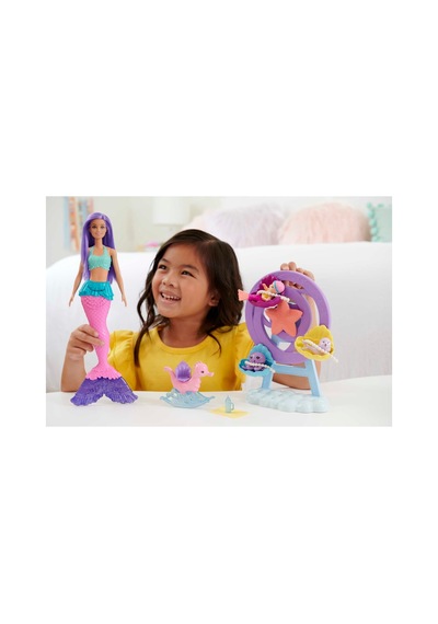 Barbie Dreamtopia Deniz Kızı Bebek Ve Çocuk Oyun Alanı, 3 Yaş Ve Üzeri, Hlc30