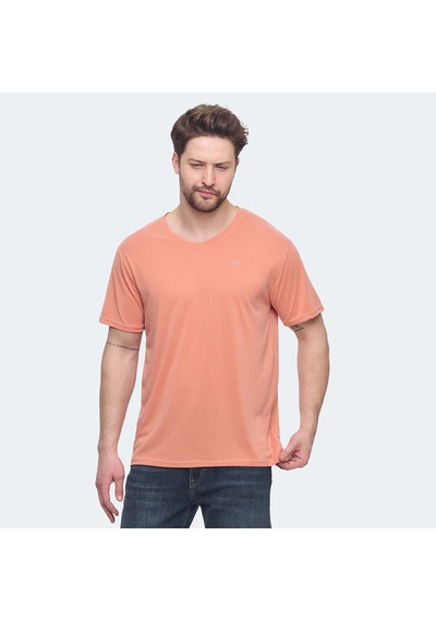 Slazenger KRAKKER Erkek V Yaka Somon Tişört
