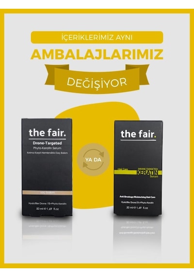 The Fair Nem Destekli Kırılma Karşıtı Saç Bakım Seti