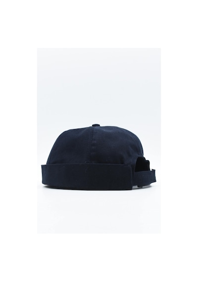 Külah Lacivert Hiphop Docker Şapka %100 Pamuk Katlamalı Cap Lacivert-Standart