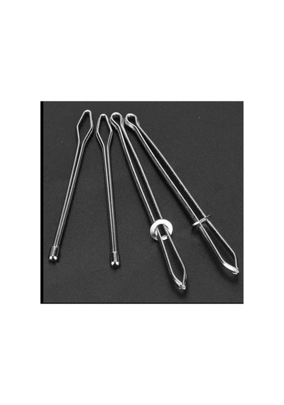 Yıwu 4 Ad Metal İplik Geçirici, Kolay Çekme İp Geçirici, Cımbızlı, Elastik Kemer Dikiş Aksesuarları