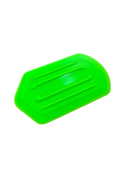 Yeşil Yumuşak Ragle Folyo Cam Filmi Çekme Aparatı 14x8cm