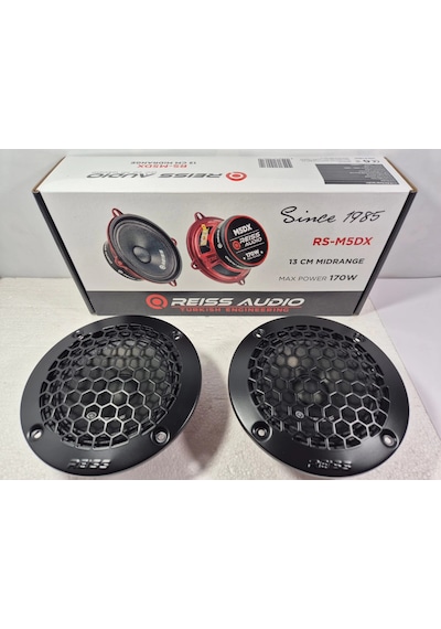 Reiss 13cm Midrange - Reiss Rs-m5dx - 170w 60 Rms Pro Midrange Hoparlör
