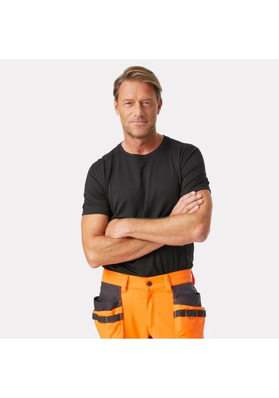 Helly Hansen Workwear Lıfa Tişört -75116 M-990-siyah Black