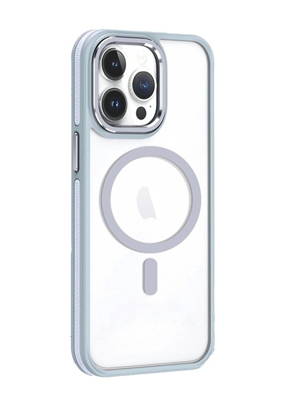 Joko Apple Uyumlu iPhone 15 Pro Max Winner Magsafe Kapak - Gri Çok Renkli