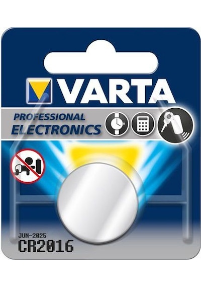 Varta CR2016 3V Lityum Düğme Pil 10'lu