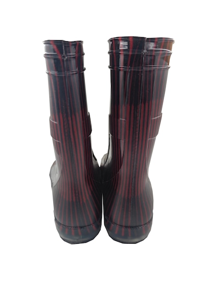 Fafatara Unisex Keşan Desenli Su Geçirmez Yağmur Ve Bahçe Çizmesi Kaymaz Tabanlı Pvc Bot Kırmızı - Siyah Fafatara Unisex Keşan Desenli Su Geçirmez Yağmur Ve Bahçe Çizmesi Kaymaz Tabanlı Pvc Bot Kırmızı - Siyah