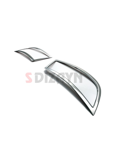 S-Dizayn  Skoda Superb Krom Egzoz Çıkışı 2 Parça 2015-2019