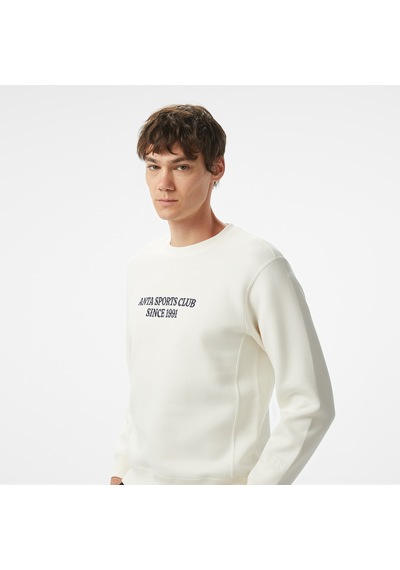 Anta Sports Club Erkek Beyaz Sweatshirt 852518710 BEYAZ