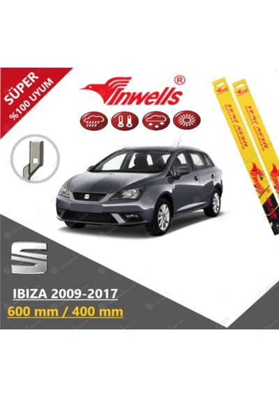 Seat İbiza İnwells Muz Silecek Takımı 2009-2017