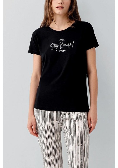 Pierre Cardin Pc9188-s Pijama Takım Siyah