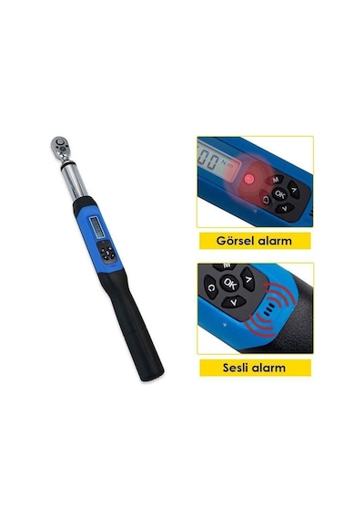 Loyka Awj4-0200 Cırcır Başlı Dijital Torkmetre 200nm