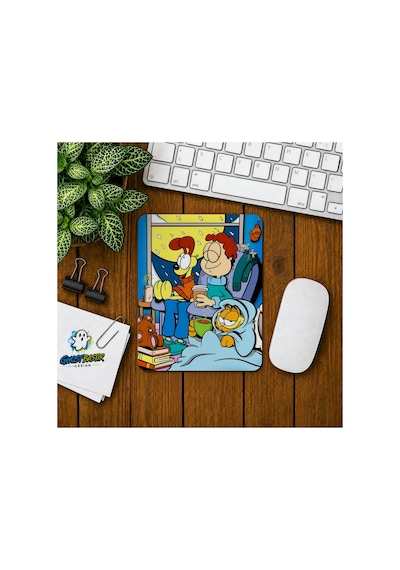 Garfield Baskılı Oyuncu Mousepad 078