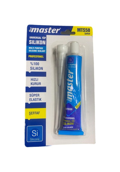 Master Mts50 Üni.tüp Silikon Şeffaf 50ml 0000 Naturel