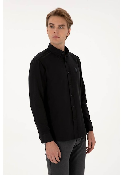 U.s. Polo Assn. Goxreg025k Siyah Erkek Gömlek 2225434 Siyah