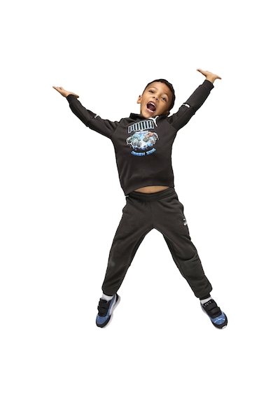 Puma Puma X Hot Wheels Erkek Çocuk Siyah Sweatshirt 28605 SiYAH