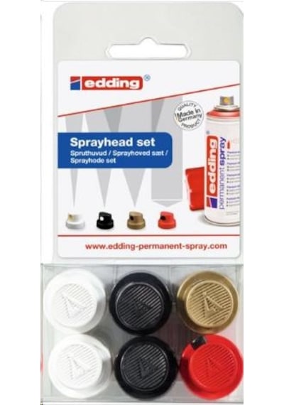 Edding Spray Head Set Başlık Seti 5200-N