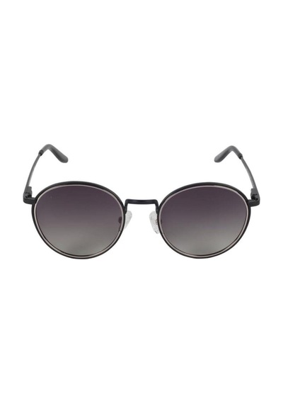 Ferfarani Ff 1453 417p 51 Unisex Oval Gri Metal Güneş Gözlüğü Gri