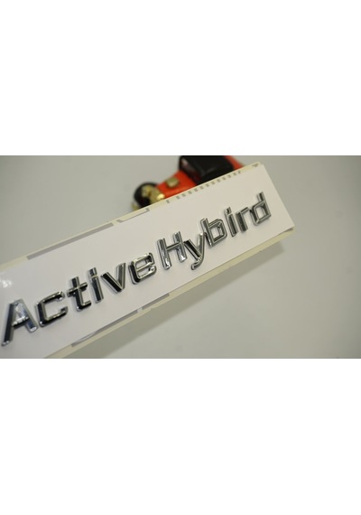 Bmw Active Hybrid Bagaj Krom Metal 3M 3D Yazı Logo