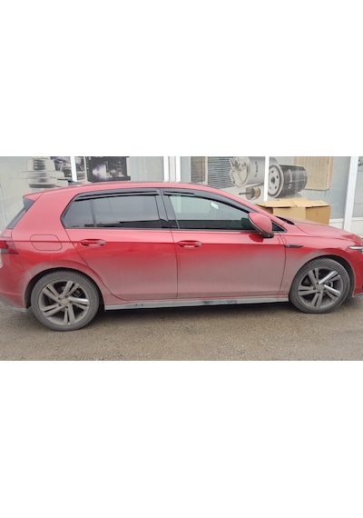 VW Golf 8 Mügen Cam Rüzgarlığı 2020 Sonrası 4 Lü SET