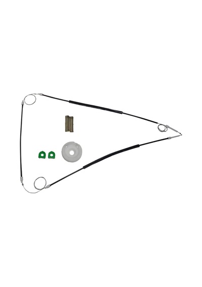 Peugeot 306 T2 Cabrio 1997-2002 101173-103 4453140000 Sol Ön Cam Kriko Teli