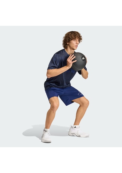 Adidas Workout Essentials Brandlove Erkek T-shirt Kc8107 Lacivert