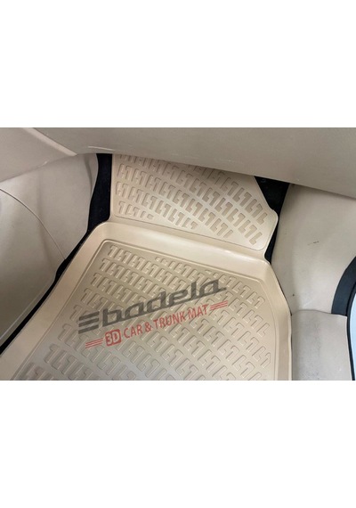 Nissan X-trail 2014-2021 3d Kauçuk Kokusuz Havuzlu Bej Paspas