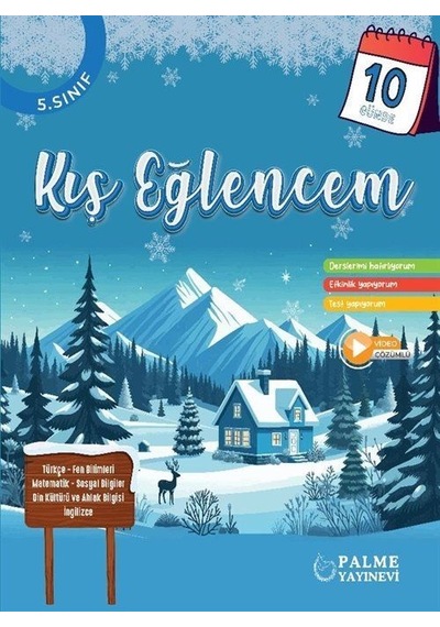 5. Sınıf 10 Günde Kış Eğlencem Yarıyıl Tatil Kitabı / Kolektif