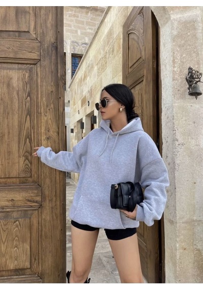 Vengeance Outlet Unisex Gri Sweatshirt Yeni Sezon Ürün Gri