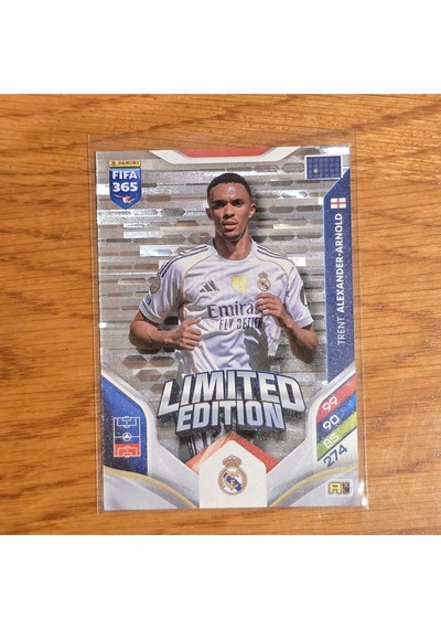 2026 Trent Alexander-arnold Limited Edition Oyun Kartı