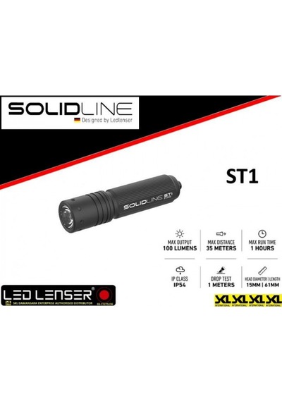 Ledlenser Mini Fener Marka:ledlenser Ürün Kodu: St1 Çok Renkli