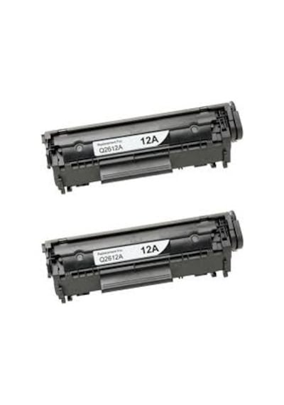 Perfection HP 1020-1022 12A (Q2612A) Siyah Uyumlu Lazer Toner (2 ADET)