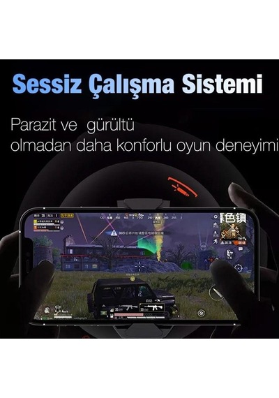Memo Dl-a2 Cep Telefonu Soğutma Fanı Gamer Oyuncu Radyatör Soğutucu