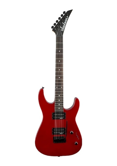 Jackson Js11 Dinky 2-point Tremolo Amaranth Klavye Metallic Red Elektro Gitar