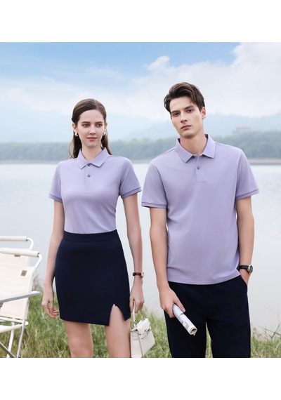 New Performance.arw50169.serintutan-antibakteriyel-yüksek Kalite.düğmeli Polo T.shirt Mor