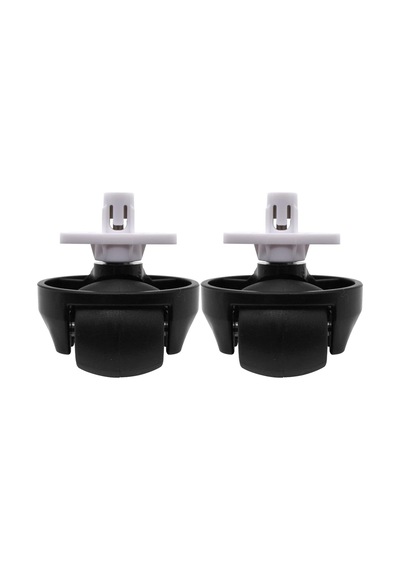 Roborock S5 S6 S7 S8 Q7 Q8 İçin 2 Adet Ön Tekerlek Siyah