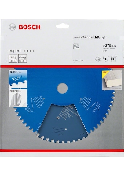 Bosch Sandviç Panel 270 x 30 MM 60 Diş Expert Daire Testere Bıçağı