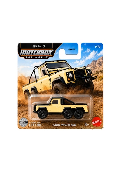 The Movie 1:64 Diecast Arabalar Land Rover 6x6 Jnd09