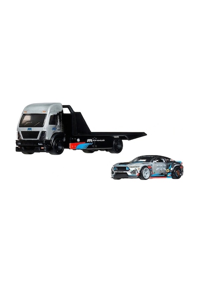 Hot Wheels Premium Team Transport 90 2024 Ford Mustang Rtr Spec 5-fd Aero Lift Kırmızı