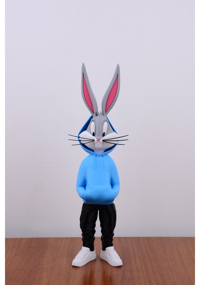 Bugs Bunny Figürü - Özel Tasarım 36 Cm Mavi - 693904396
